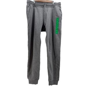Hurley Jogger Pants Mens XL Heather Gray University Taper Fleece‎ Jogger New